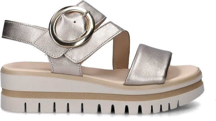 Gabor Best Fitting leren sandalen goud - Foto 2