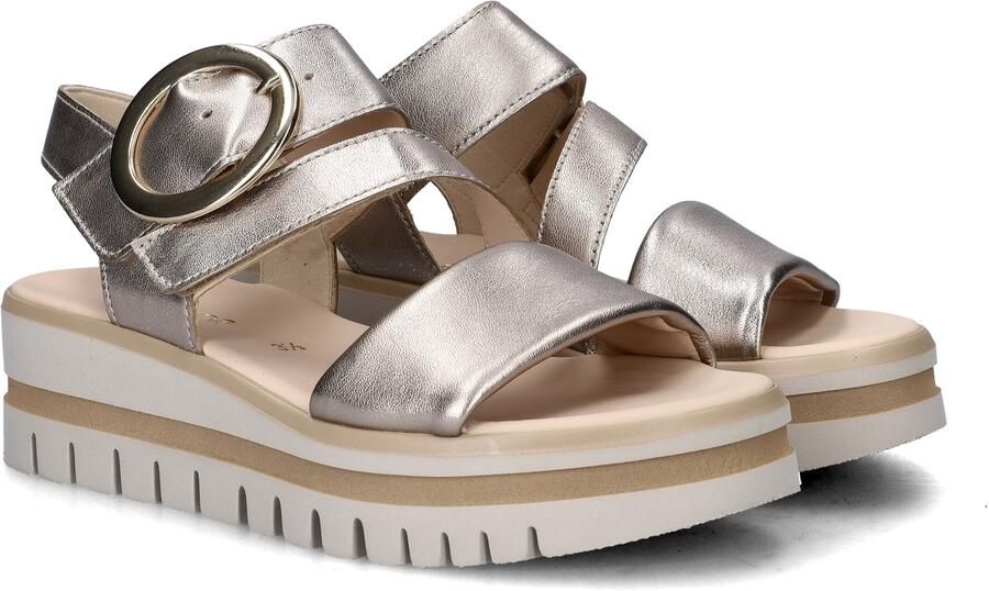 Gabor Best Fitting leren sandalen goud - Foto 4