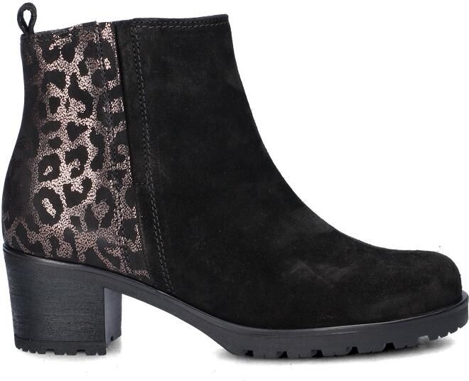 Gabor Comfort dames enkellaars Zwart multi