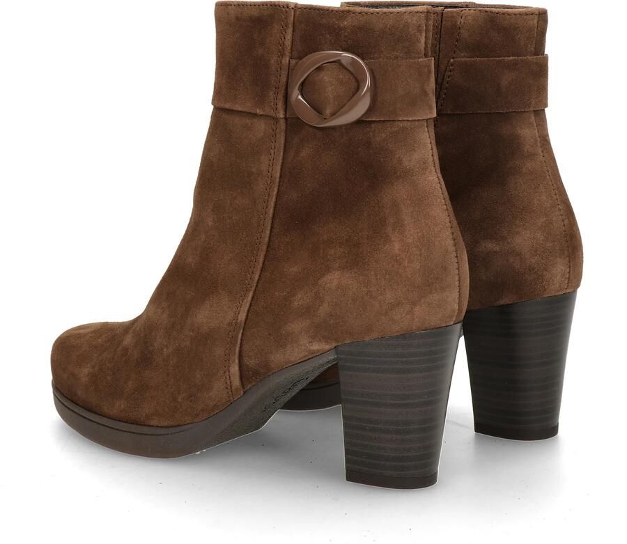 GABOR Enkellaarsjes Dames 083 Maat: 39 Materiaal: Suède Kleur: Bruin - Foto 8