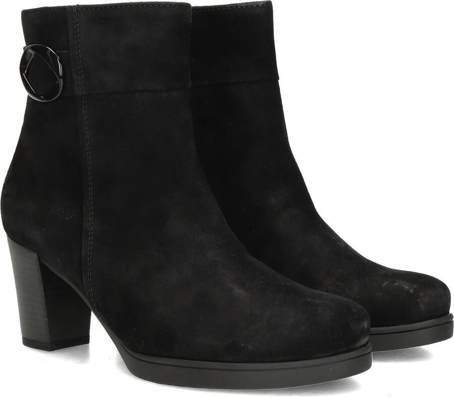 Gabor 083 Enkellaarsjes Enkelboots met rits Dames Zwart - Foto 5