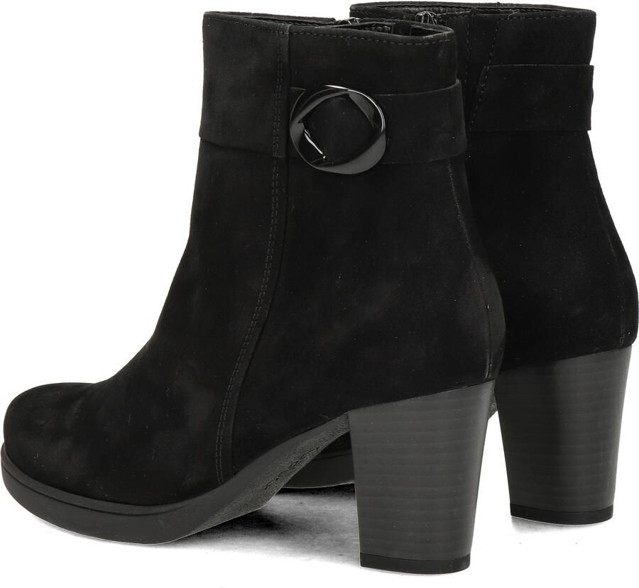 Gabor 083 Enkellaarsjes Enkelboots met rits Dames Zwart - Foto 6
