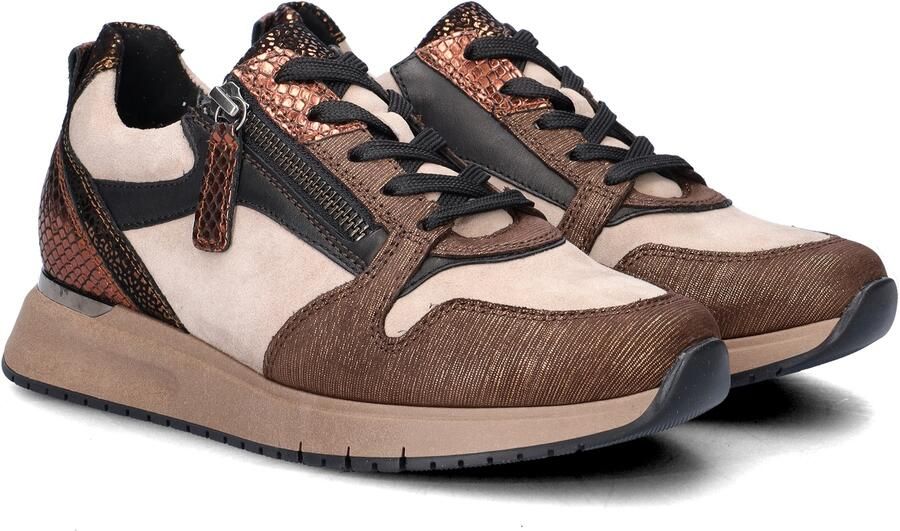 Gabor Sneaker 76.466.40 Bruin Beige Combi Wijdte H - Foto 4