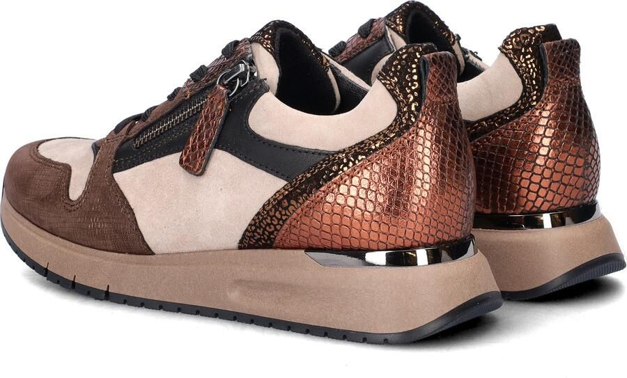 Gabor Sneaker 76.466.40 Bruin Beige Combi Wijdte H - Foto 5