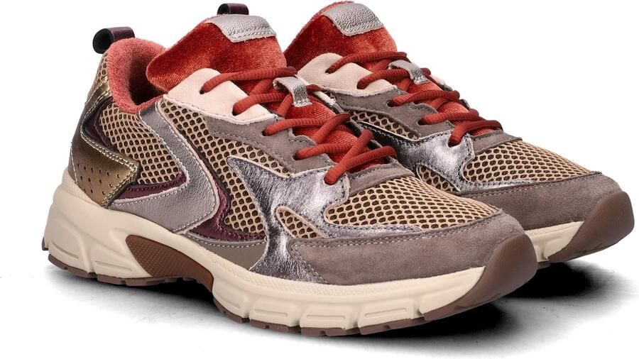Gabor Sneakers Metallic taupe roze Suède - Foto 5