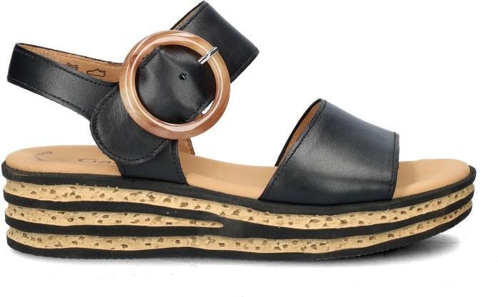 Gabor 24.550 Dames platform sandaal Zwart - Foto 8