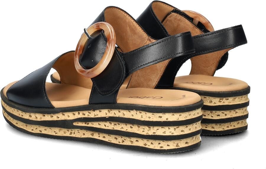Gabor 24.550 Dames platform sandaal Zwart - Foto 7
