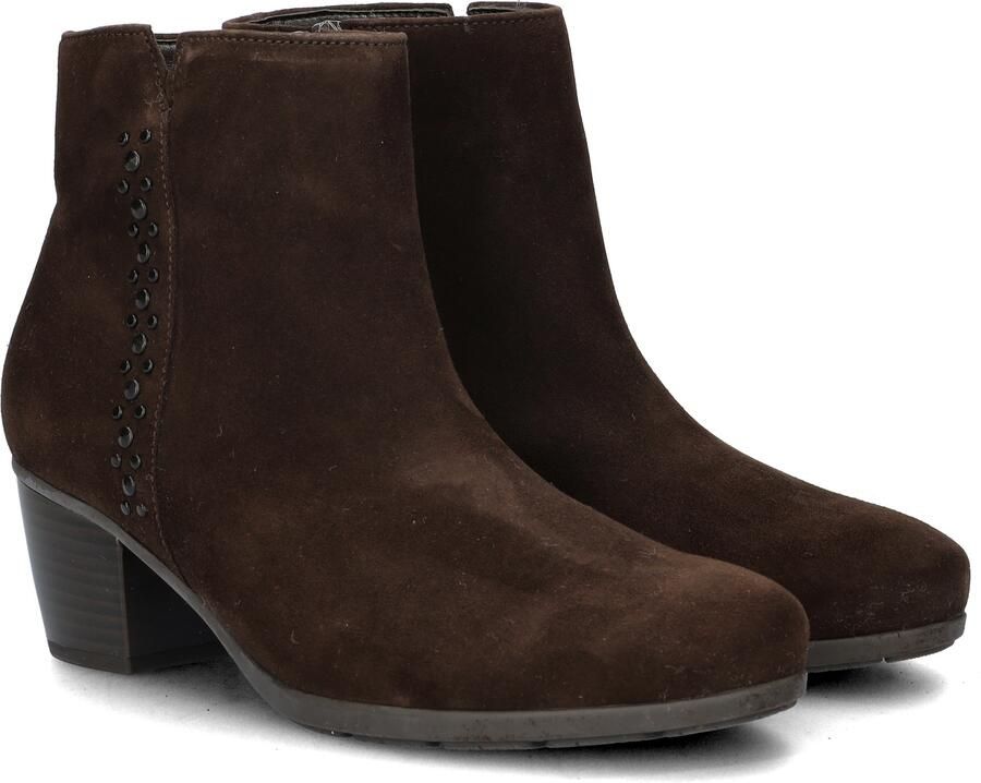 Gabor Elegante suède enkellaars bruin Brown Dames - Foto 3