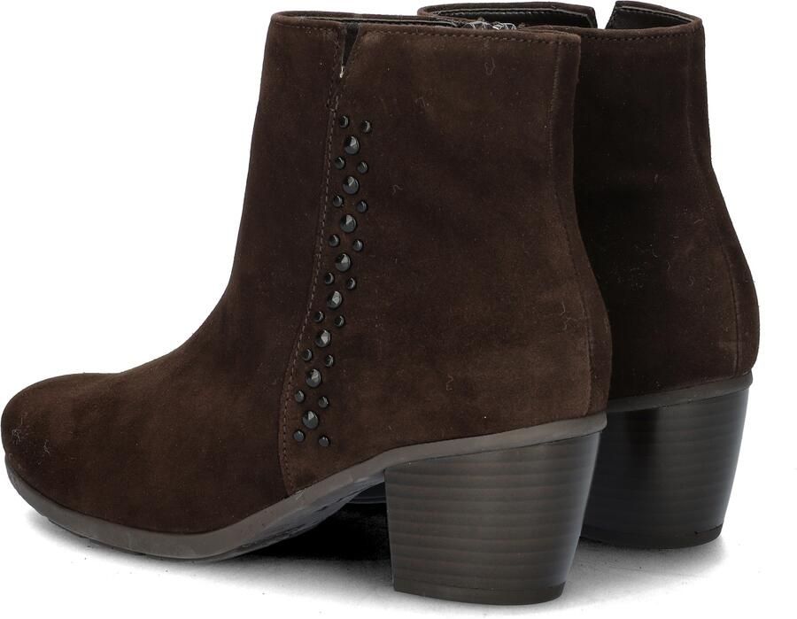 Gabor Elegante suède enkellaars bruin Brown Dames - Foto 4