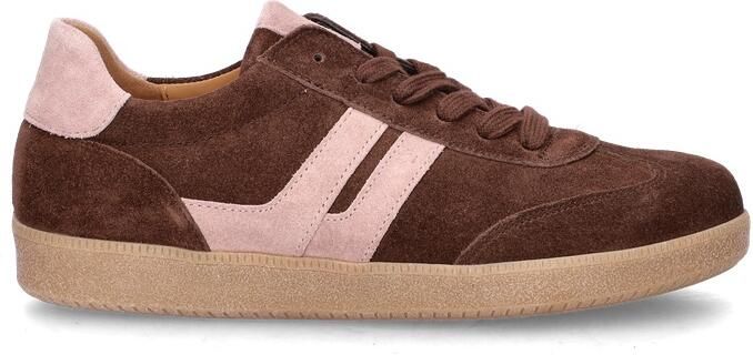 Gabor DAMES SNEAKERS BRUIN 6011.01.005 DREAMVELOUR CACAO ROSEWOOD - Foto 3