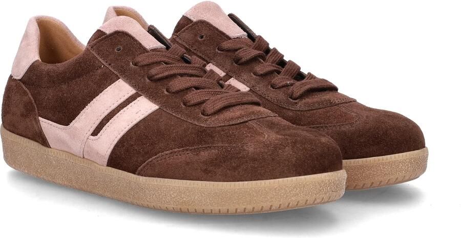 Gabor DAMES SNEAKERS BRUIN 6011.01.005 DREAMVELOUR CACAO ROSEWOOD - Foto 4
