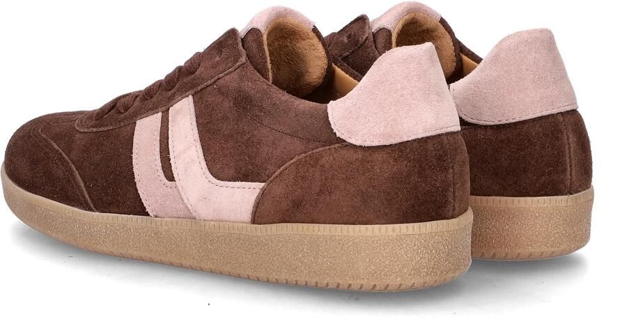 Gabor DAMES SNEAKERS BRUIN 6011.01.005 DREAMVELOUR CACAO ROSEWOOD - Foto 5