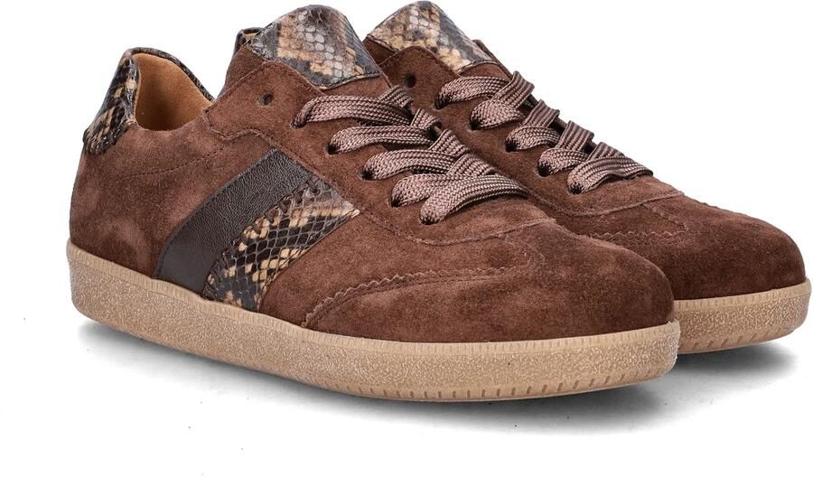GABOR Sneakers laag chocoladebruin - Foto 3