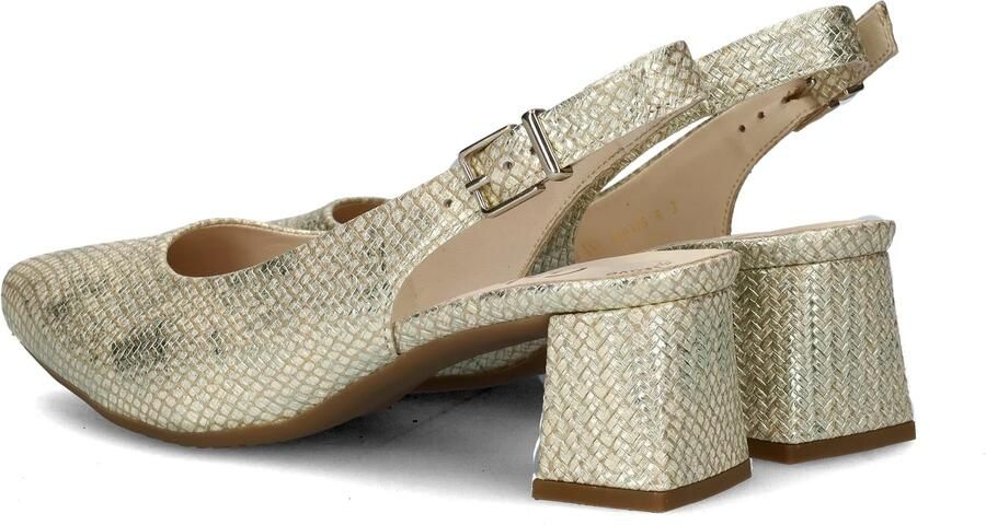 Gabor Slingback Pumps beige Synthetisch - Foto 7