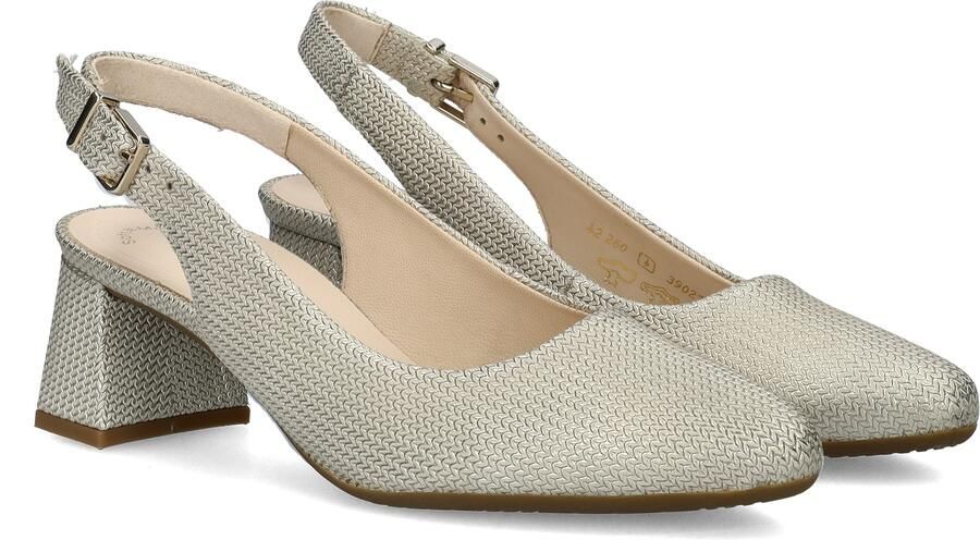 Gabor Slingback Pumps beige Suede Dames - Foto 7