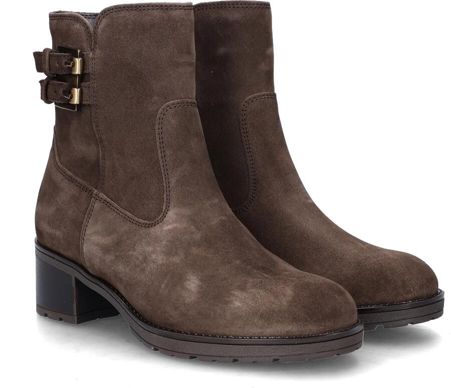 Gabor 8011.02.006 Enkellaarzen Bruin Suede Dames Bruin - Foto 4