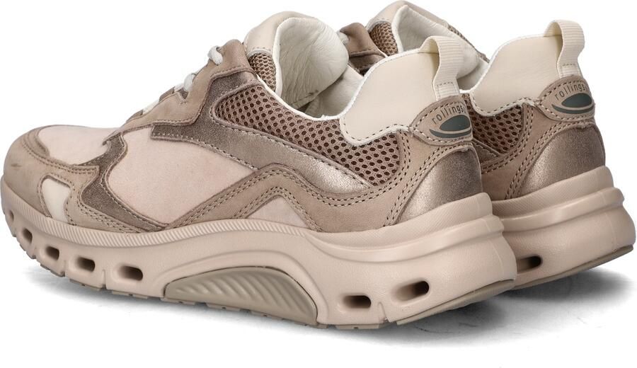 Gabor Rollingsoft dames sneaker Beige multi - Foto 3