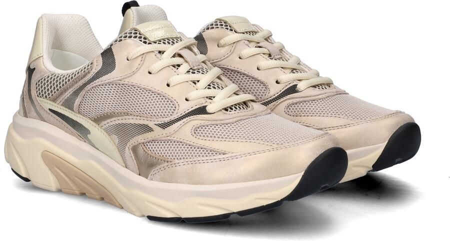 Gabor 86.936.39 Rolling Soft Sneakers Beige Leer en Mesh Dames Breed Beige - Foto 16