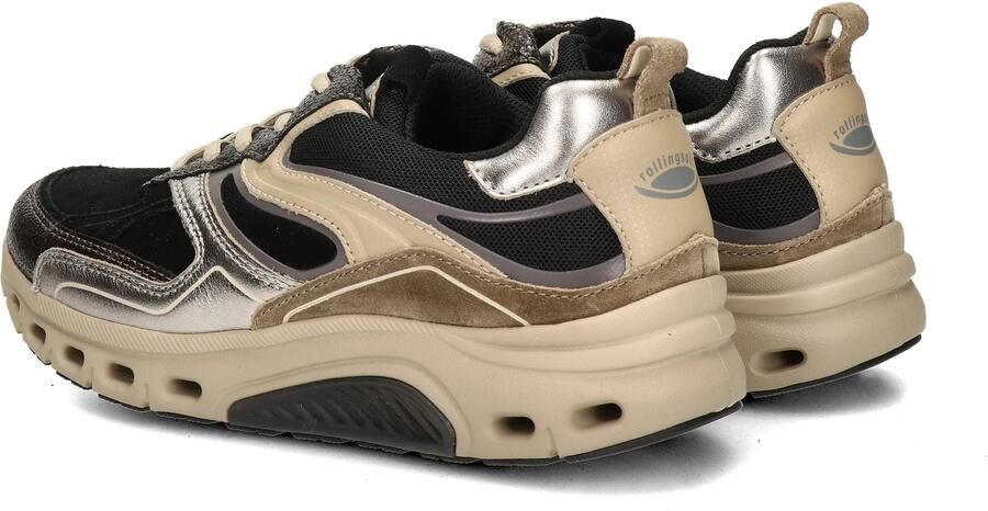 Gabor Rollingsoft Sneakers met sleehak plateau veterschoen lage schoen met verwisselbaar voetbed - Foto 10