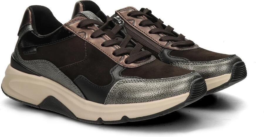 Gabor 0103.02.003 sneaker bruin combi 38.5 - Foto 5