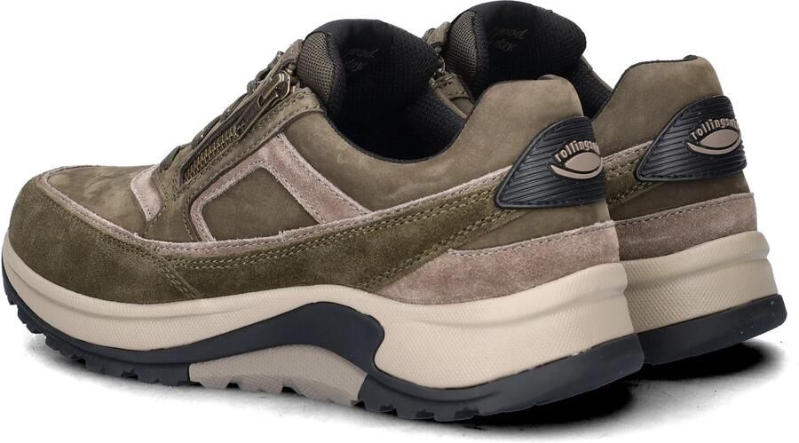 Gabor Rollingsoft heren lage sneaker Donker Taupe - Foto 6