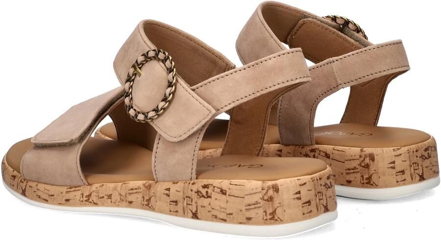 Gabor Sandalen Plat Sandalen Plat beige - Foto 11