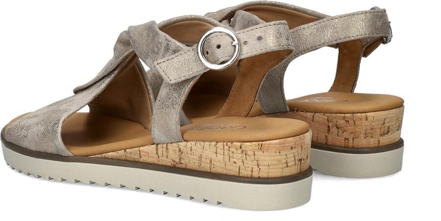 GABOR Sandalen met Hak Dames 751.1 Maat: 38 Materiaal: Leer Kleur: Taupe - Foto 13