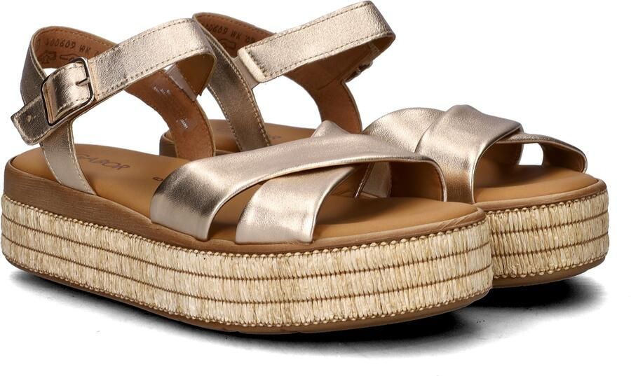 Gabor leren sandalen goud - Foto 6