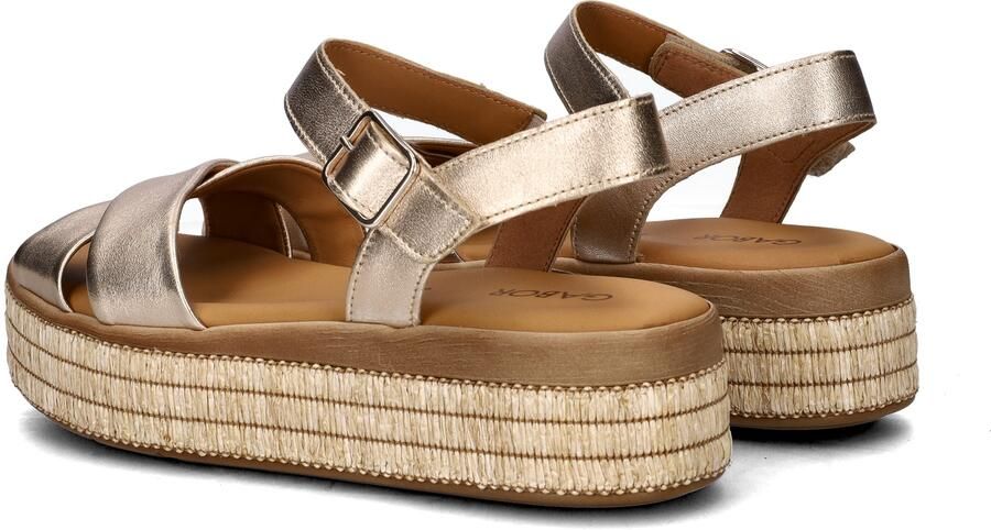 Gabor leren sandalen goud - Foto 7