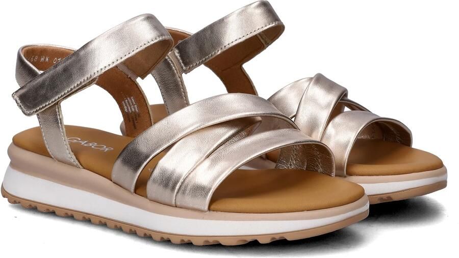 Gabor Sandalen Metallic goud Synthetisch - Foto 5
