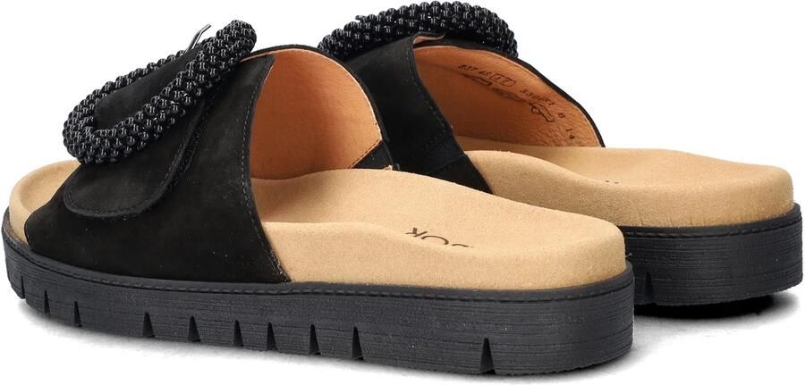 Gabor Slippers plateau zomerschoen slippers met sierparels aan de decoratieve gesp - Foto 4