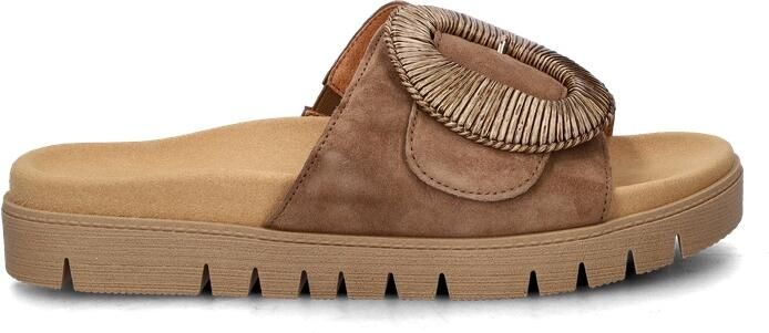 Gabor 83.742.14 Slippers Bruin Suede Dames Bruin - Foto 7