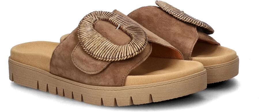 Gabor 83.742.14 Slippers Bruin Suede Dames Bruin - Foto 9