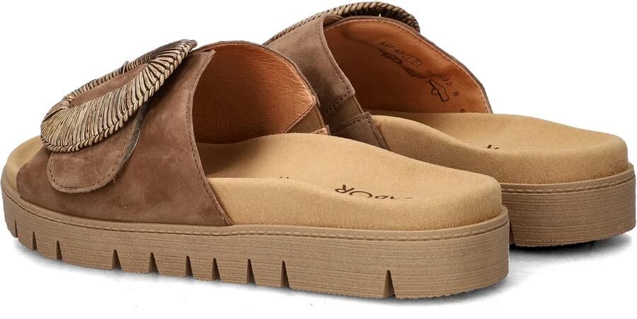 Gabor 83.742.14 Slippers Bruin Suede Dames Bruin - Foto 8