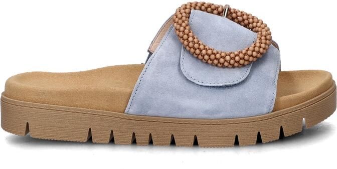 Gabor -Dames blauw licht slippers & muiltjes - Foto 2