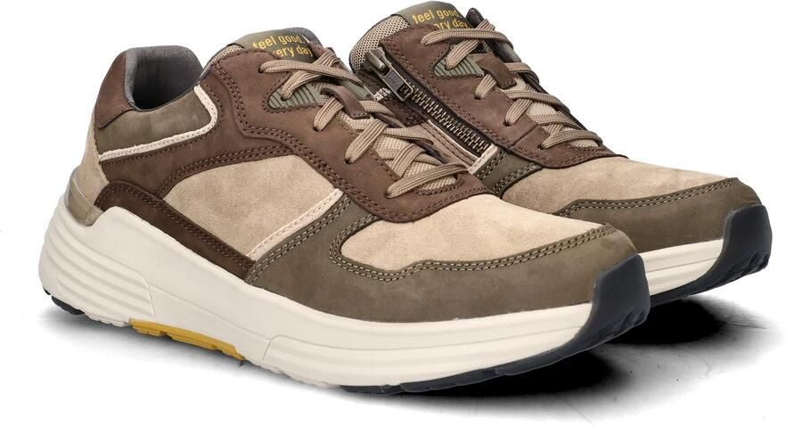 Gabor heren sneaker Taupe - Foto 4