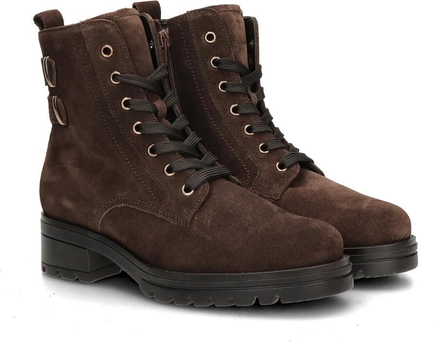 Gabor leren veterboots met profielzool zwart - Foto 8