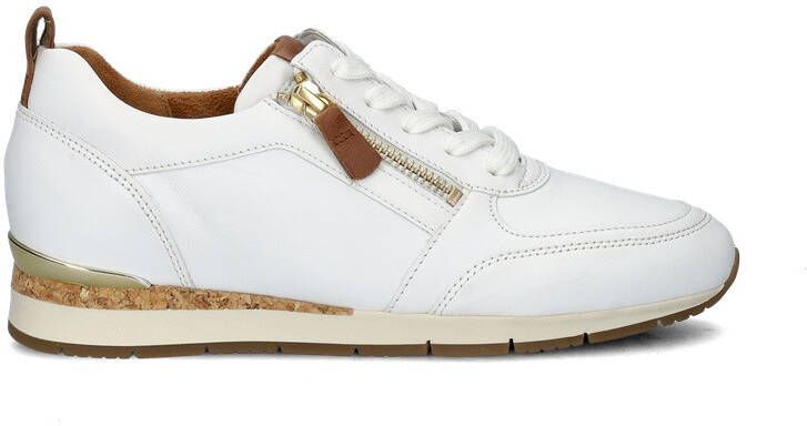Gabor Luxe witte cognac leren sneakers Multicolor Dames - Foto 3