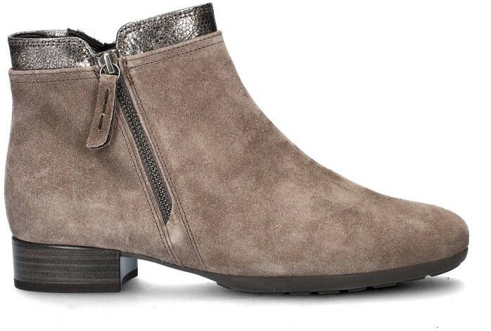 GABOR Enkellaarsjes Dames 718 Maat: 37 Materiaal: Suède Kleur: Taupe - Foto 13