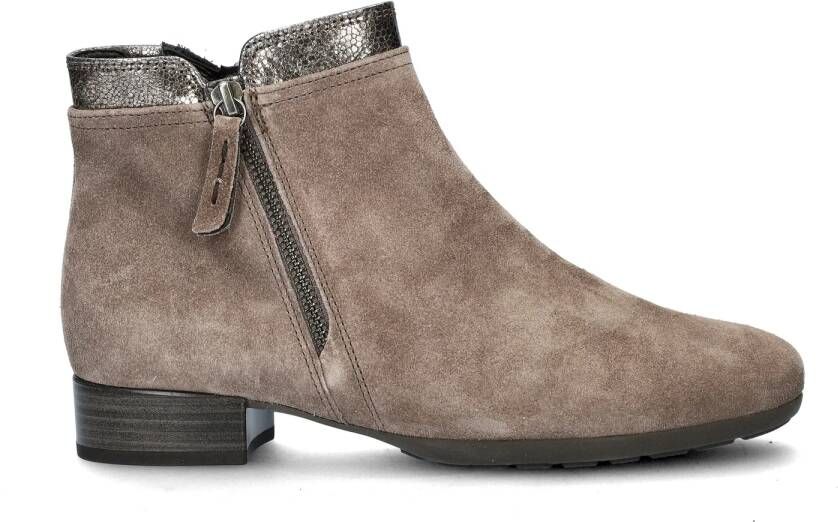 GABOR Enkellaarsjes Dames 718 Maat: 37 Materiaal: Suède Kleur: Taupe - Foto 14
