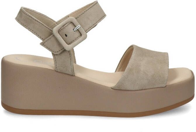 GABOR Dames 531 Maat: 41 Materiaal: Suède Kleur: Beige - Foto 5