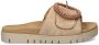Gabor Slipper Klittenband Beige Gesp - Thumbnail 3
