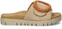 Gabor Slipper Klittenband Beige Gesp - Thumbnail 3