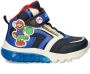 GEOX Ciberdron jongens sneakers Blauw multi - Thumbnail 3