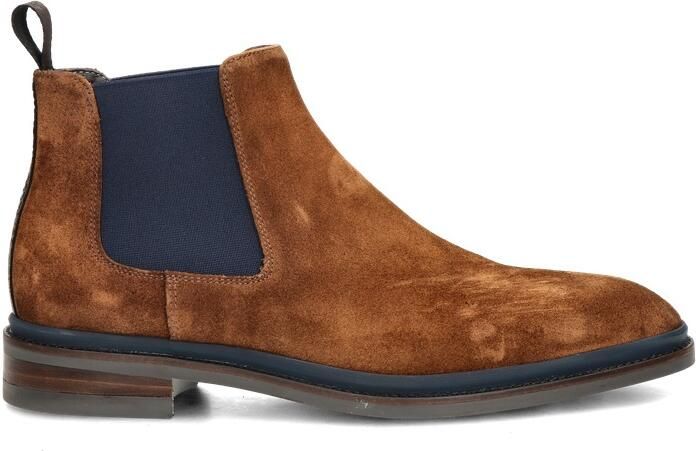 GIORGIO Chelsea Boots Heren 85815 Maat: 46 Materiaal: Suède Kleur: Cognac - Foto 4