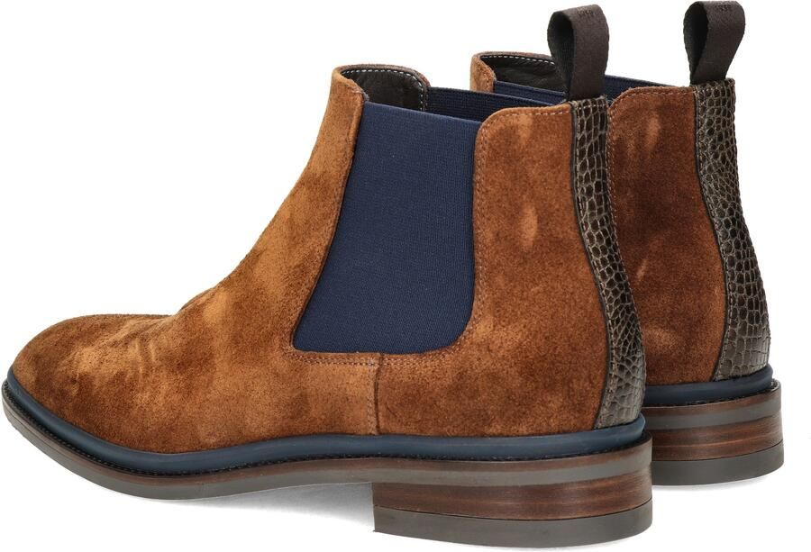GIORGIO Chelsea Boots Heren 85815 Maat: 46 Materiaal: Suède Kleur: Cognac - Foto 5