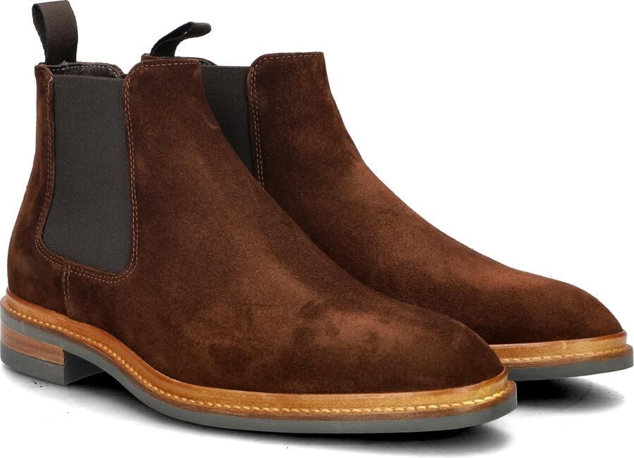 Giorgio Azzurro heren chelseaboot Bruin - Foto 3