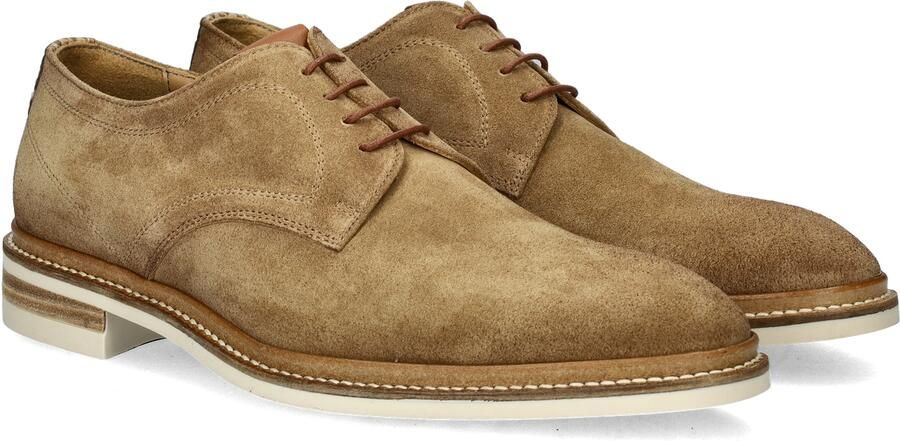 GIORGIO Nette Schoenen Heren 85816 Maat: 41 5 Materiaal: Suède Kleur: Bruin - Foto 4