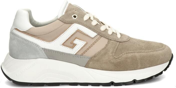 GREVE Lage Sneakers Heren Arnhem Maat: 43 Materiaal: Leer Kleur: Beige - Foto 4