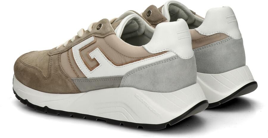GREVE Lage Sneakers Heren Arnhem Maat: 43 Materiaal: Leer Kleur: Beige - Foto 6